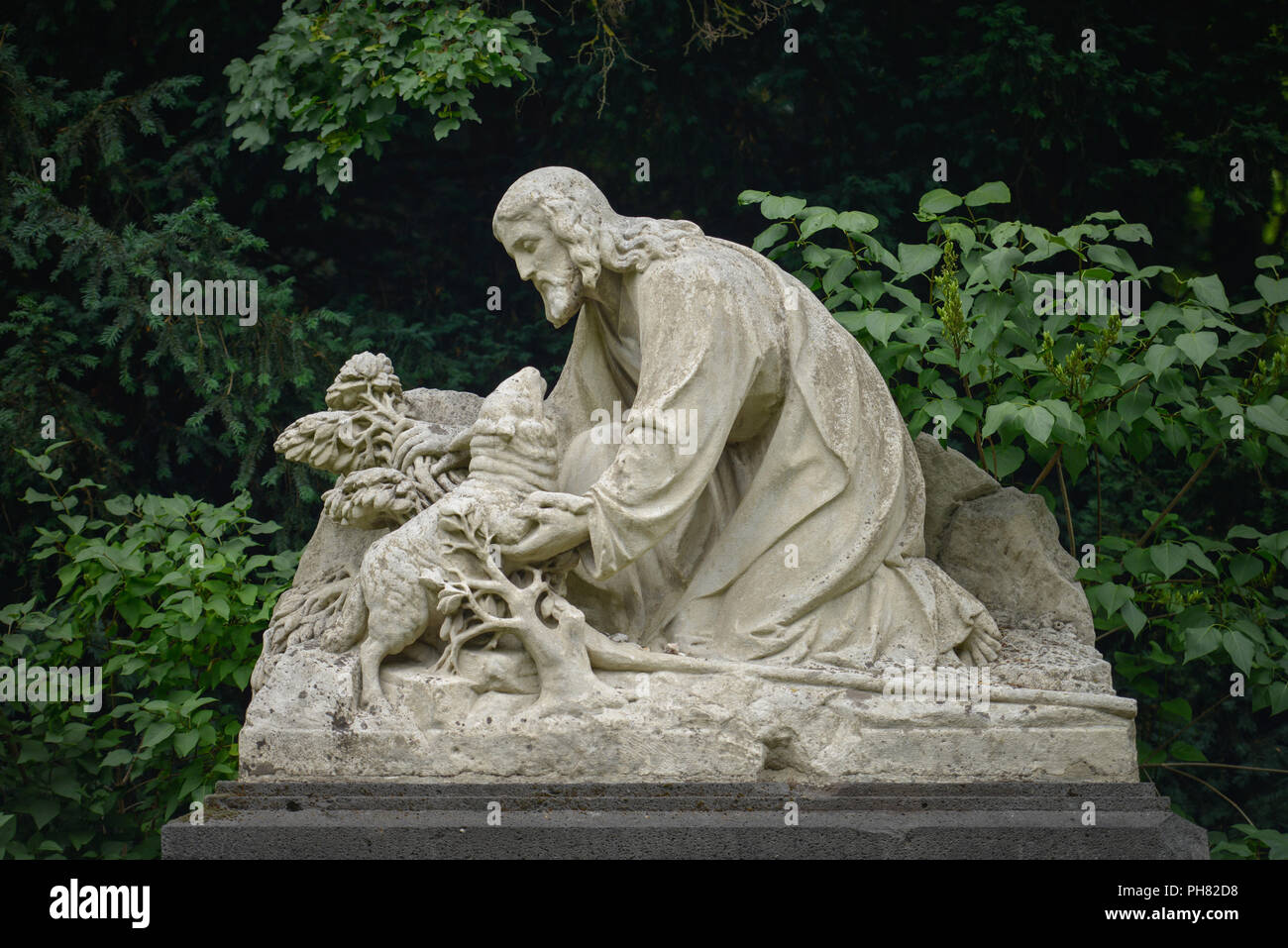 Jesus, Melaten-Friedhof, Aachener Strasse, Lindenthal, Koeln, Nordrhein-Westfalen, Deutschland Stock Photo