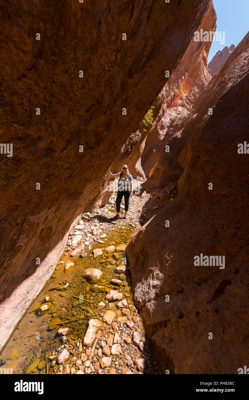 Narrow rocky canyon hi-res stock photography and images - Alamy