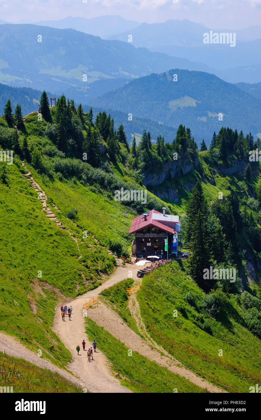 Staufner Haus Hochgrat Nagelfluhkette Allgau Alps Oberstaufen