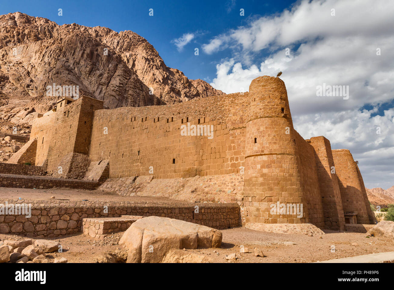 Saint Catherine's Monastery, Sinai peninsula, Egypt Stock Photo