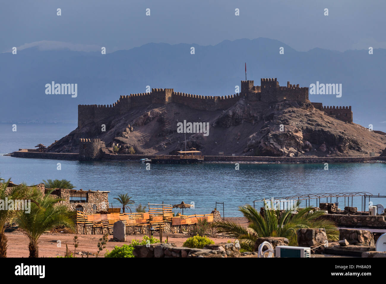 Fortress Taba Egypt Stock Photo Alamy