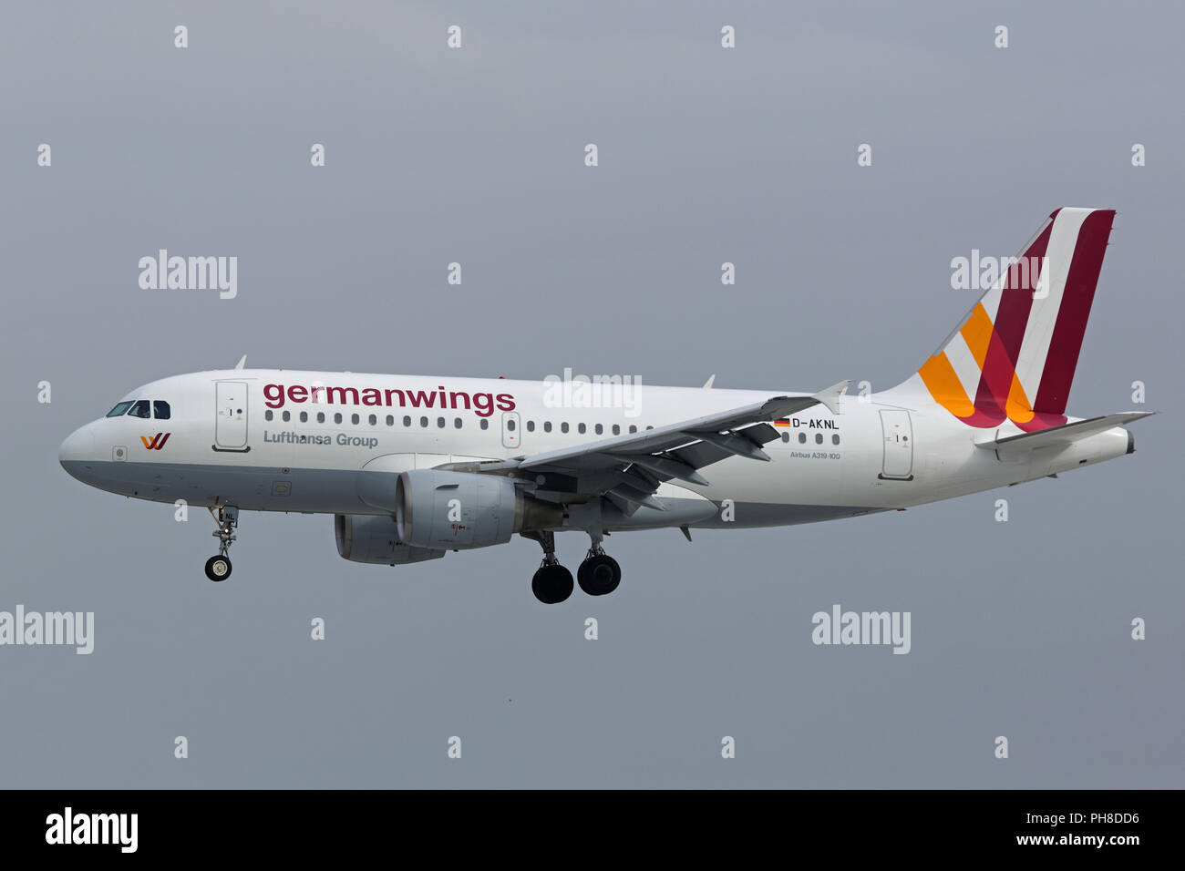 Airbus A319-112 der Germanwings. Stock Photo