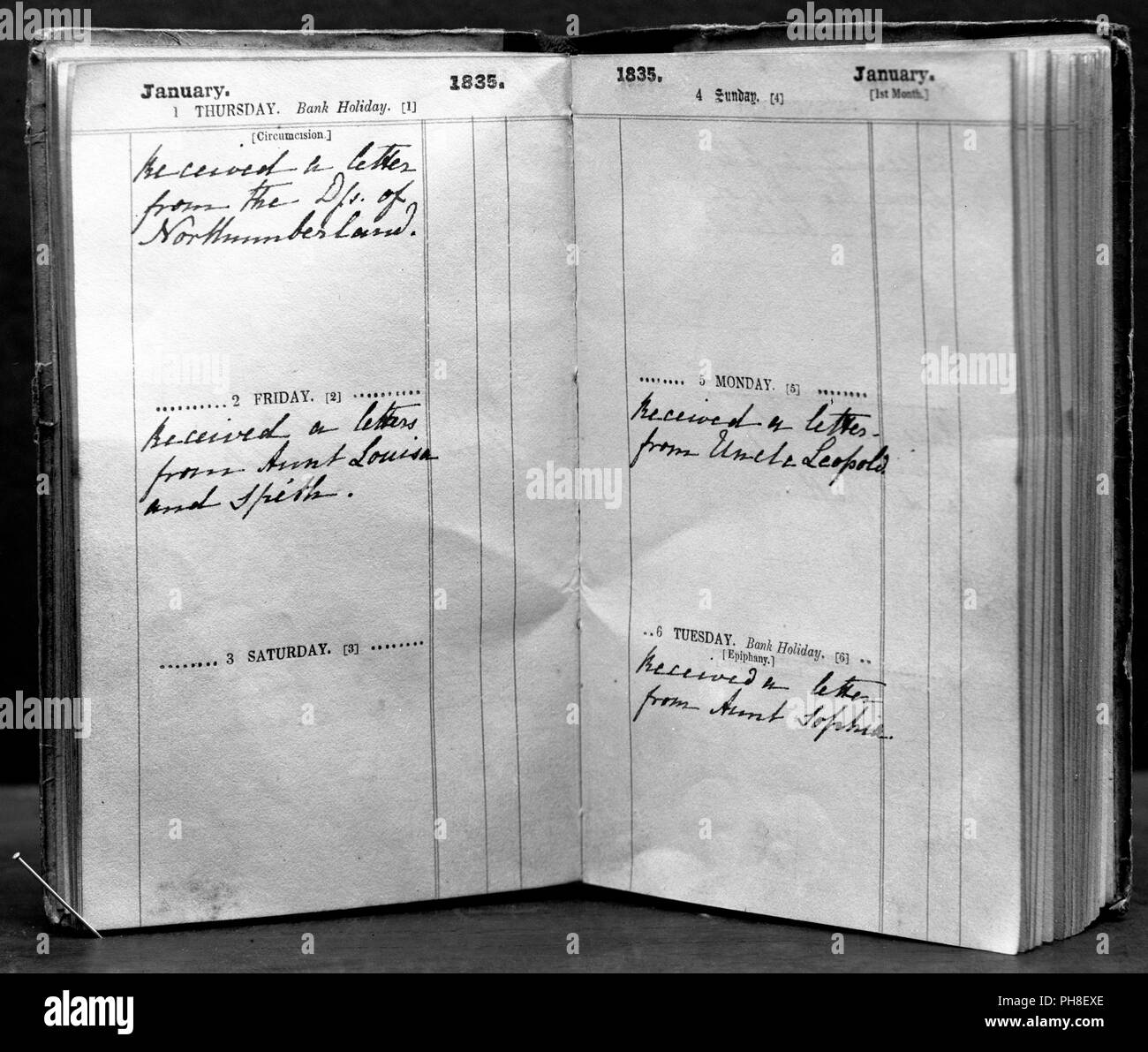 Queen victorias an early diary hires stock photography and images Alamy