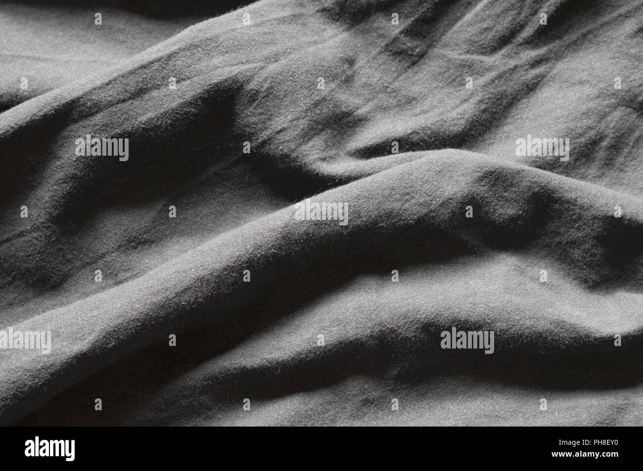 Black linen textured effect as abstract background Stock Photo - Alamy