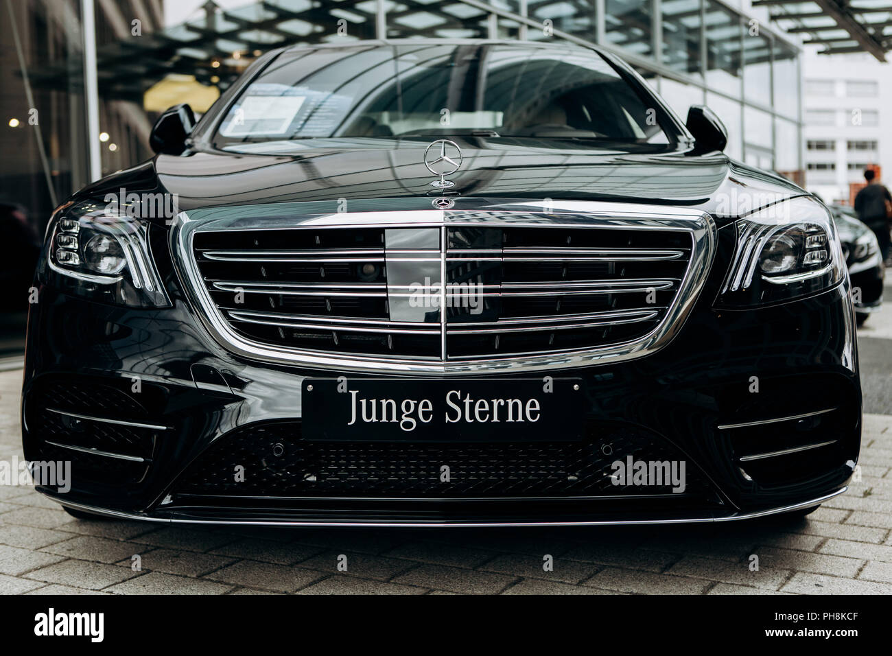 Black Mercedes 2018 Stock Photos Black Mercedes 2018 Stock