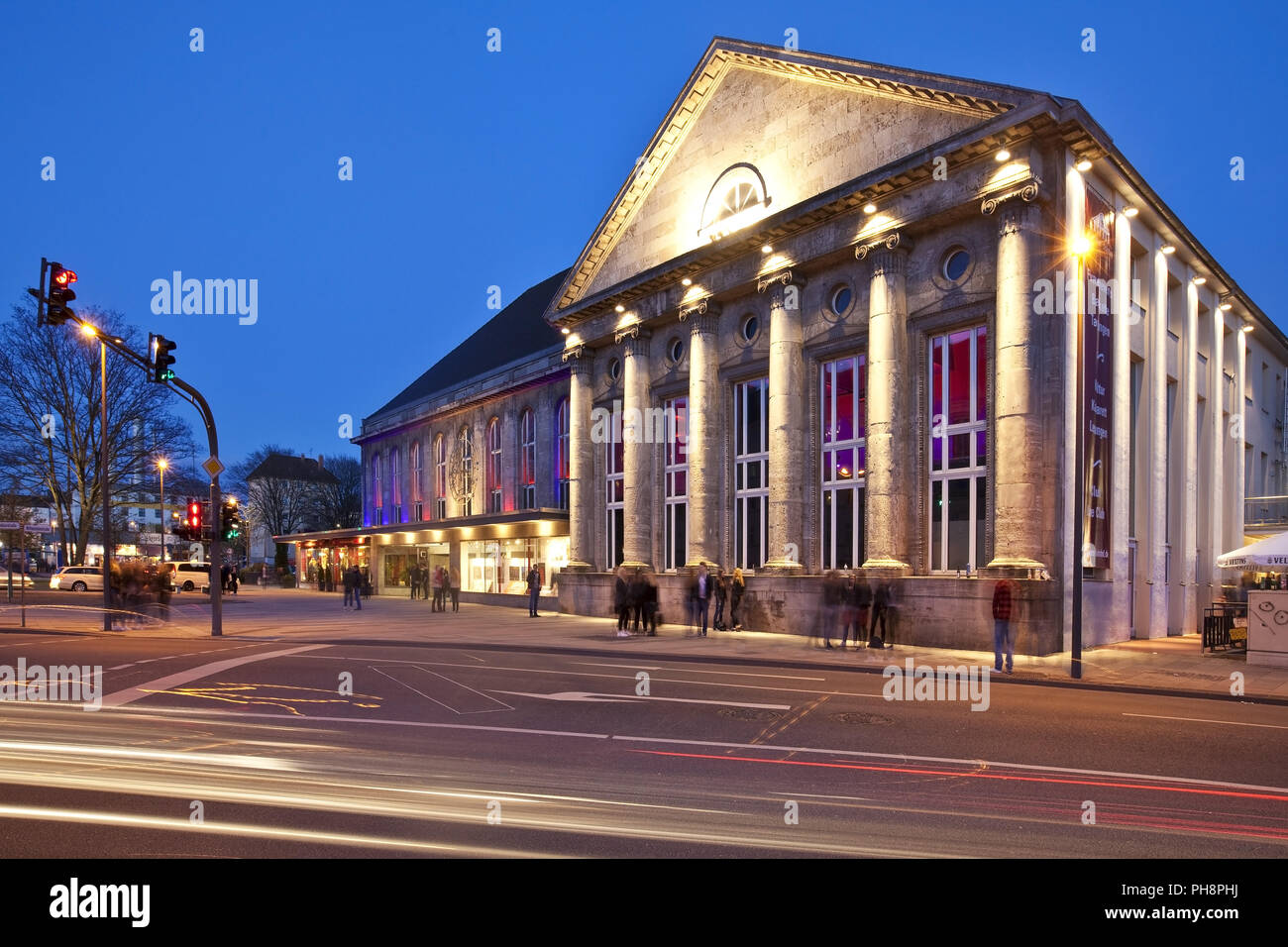 railway station Barmen, Wuppertal Stock Photo