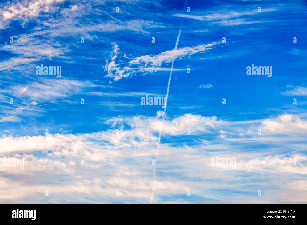Cloudscape in the sk Stock Photo