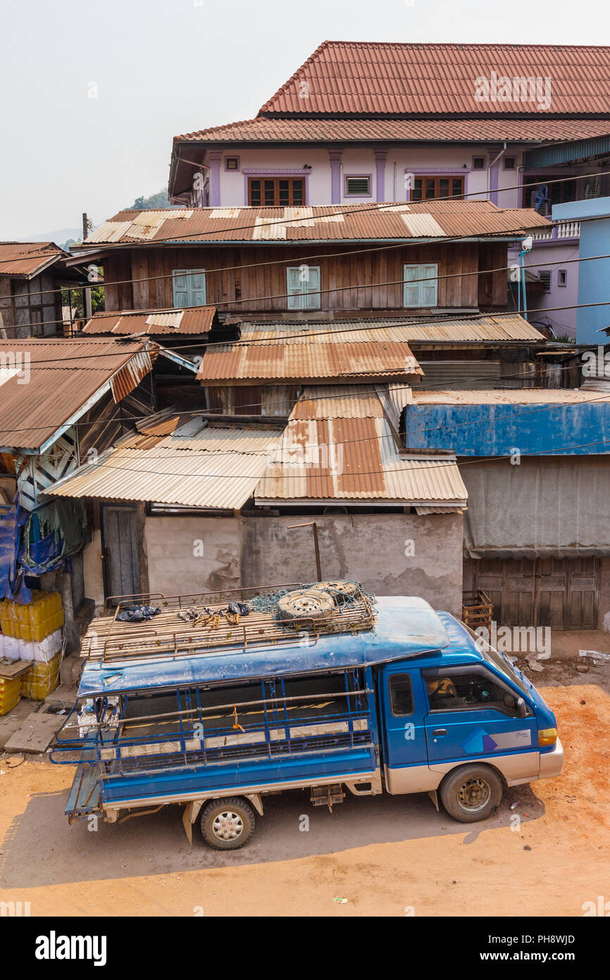 Muang Khua, Laos, Southeast Asia Stock Photo