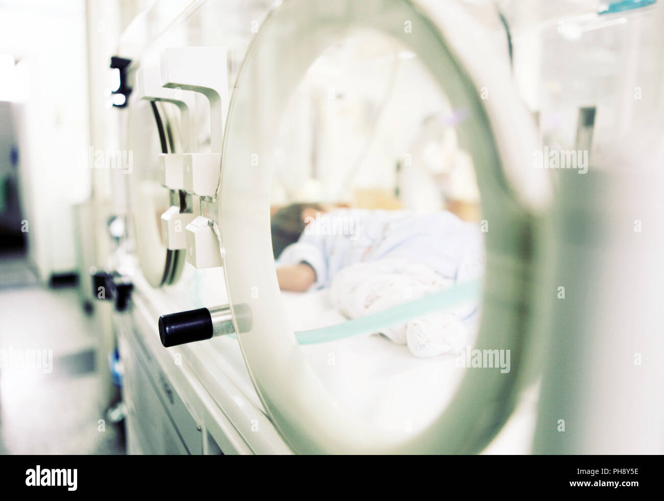 Newborn baby in hospital Stock Photo Alamy