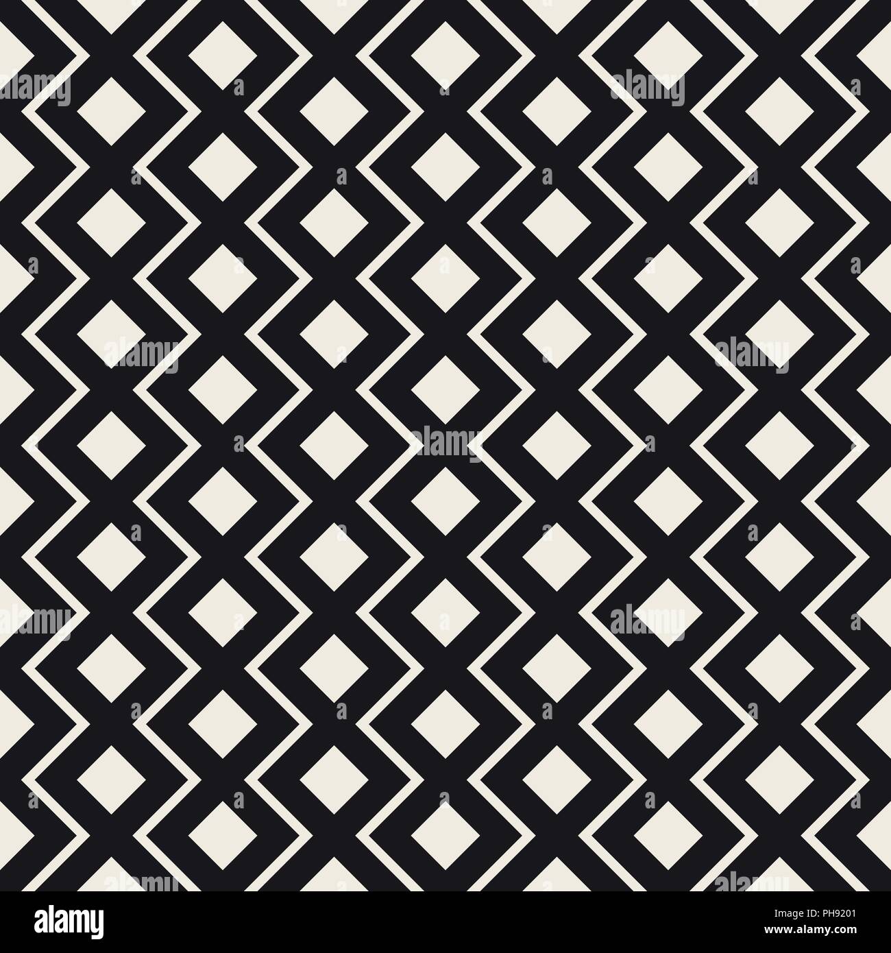 Vector seamless pattern. Modern stylish abstract texture. Repeating