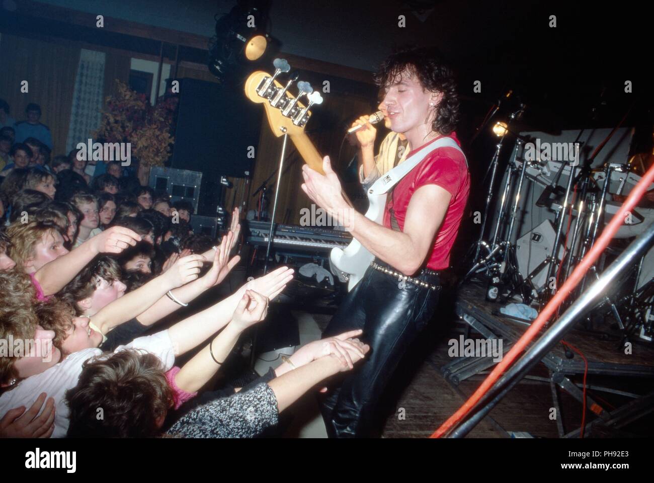 Stefan Zauner von "Münchener Freiheit", deutsche Band aus München, bei