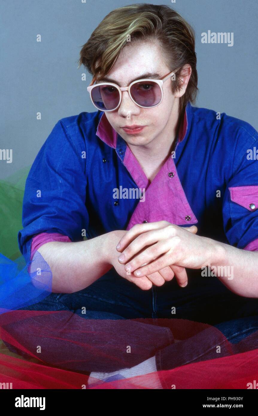 Paul Reynolds Von A Flock Of Seagulls Britische New Wave Band In paul-reynolds-von-a-flock-of-seagulls-britische-new-wave-band-in