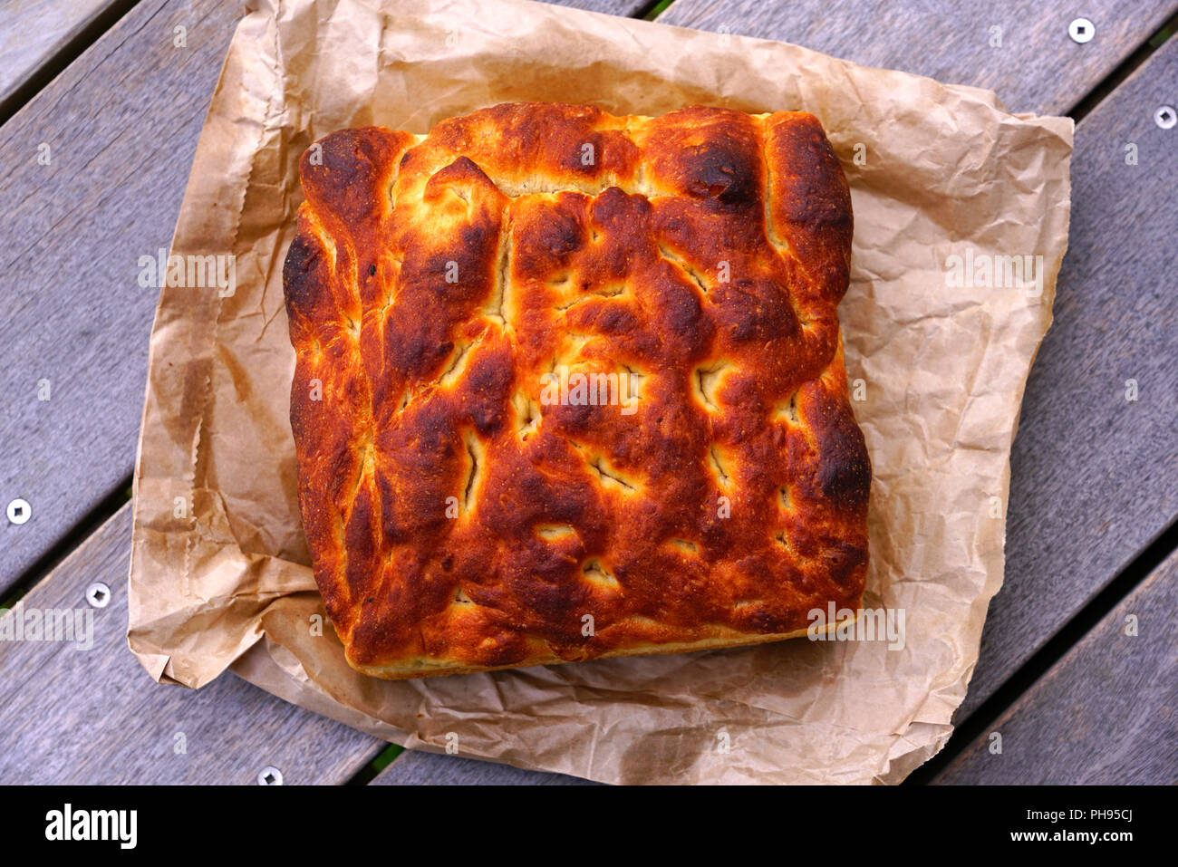Fresh sourdough potato Maori bread (rewena), a New Zealand specialty