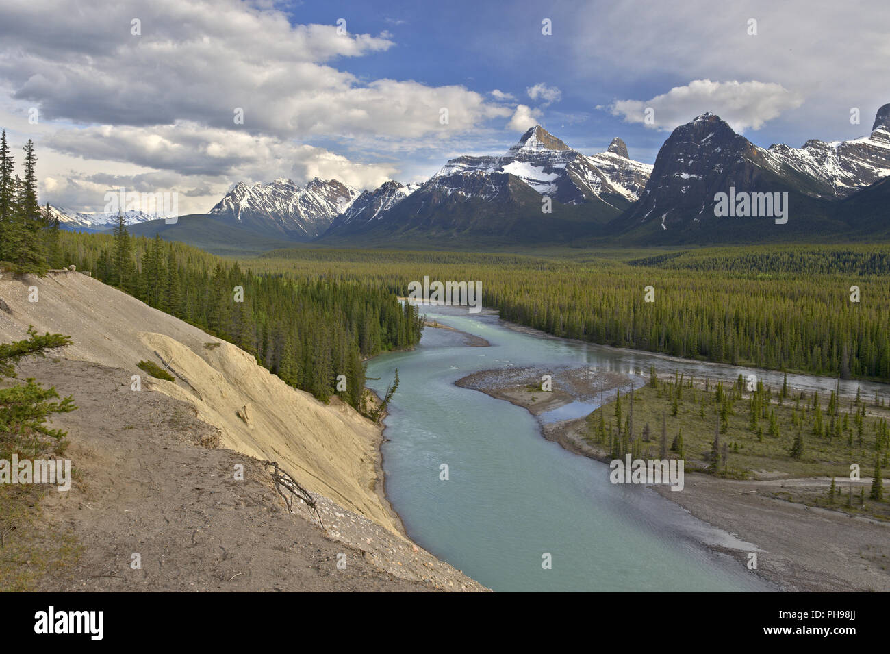 The Icefields Parkway Stock Photo Alamy