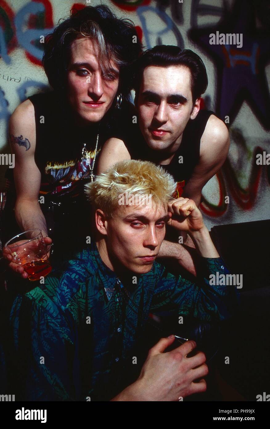 Punk band 1987 hi-res stock photography and images