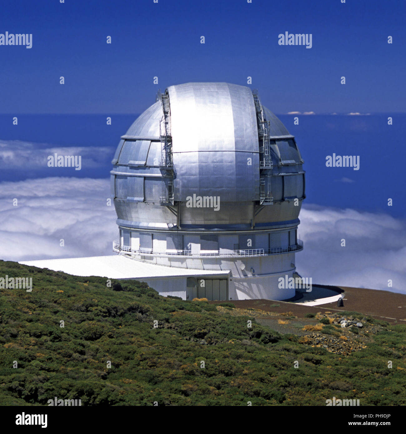 Telescope, La Palma Stock Photo Alamy