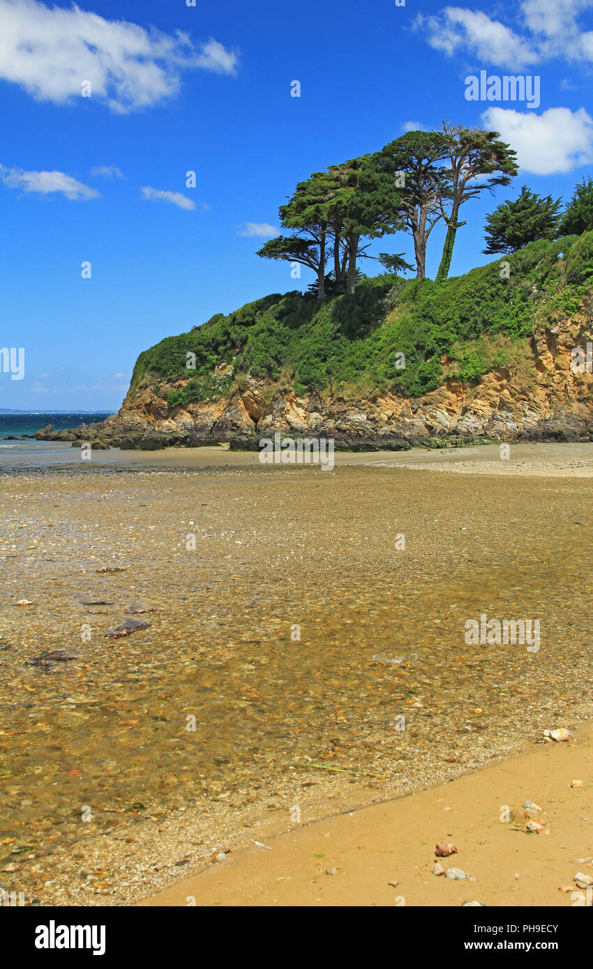 Coast in Brittany, France Stock Photo - Alamy