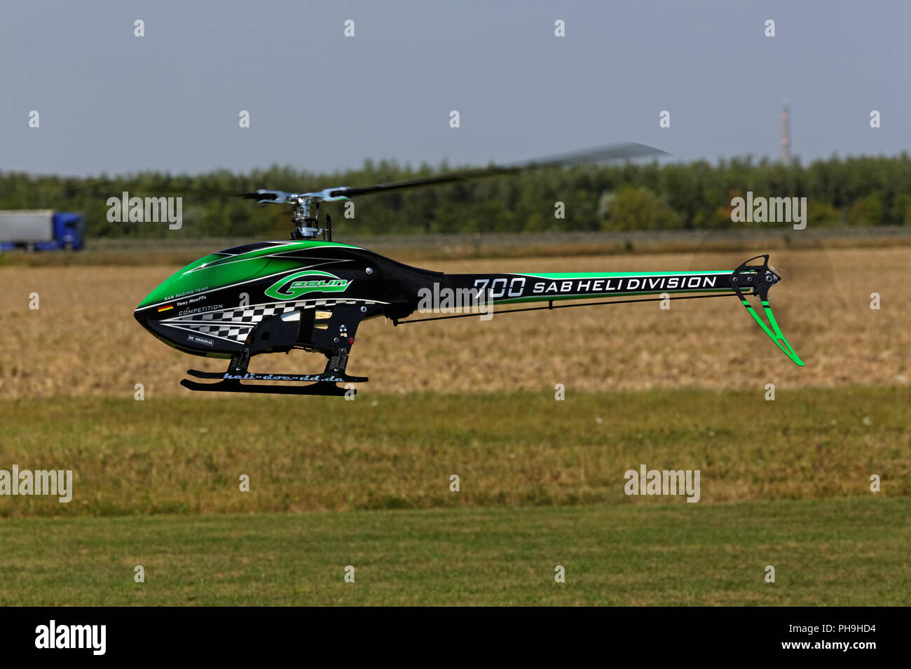 SAB Goblin 700 Competition 3 Blatt. Stock Photo