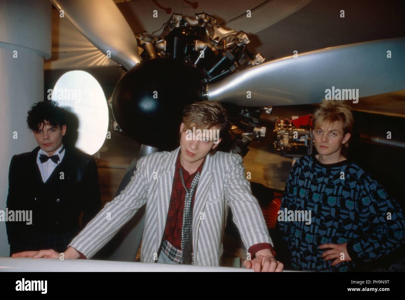 "Alphaville", deutsche Synthie Pop Band, zu Besuch in München