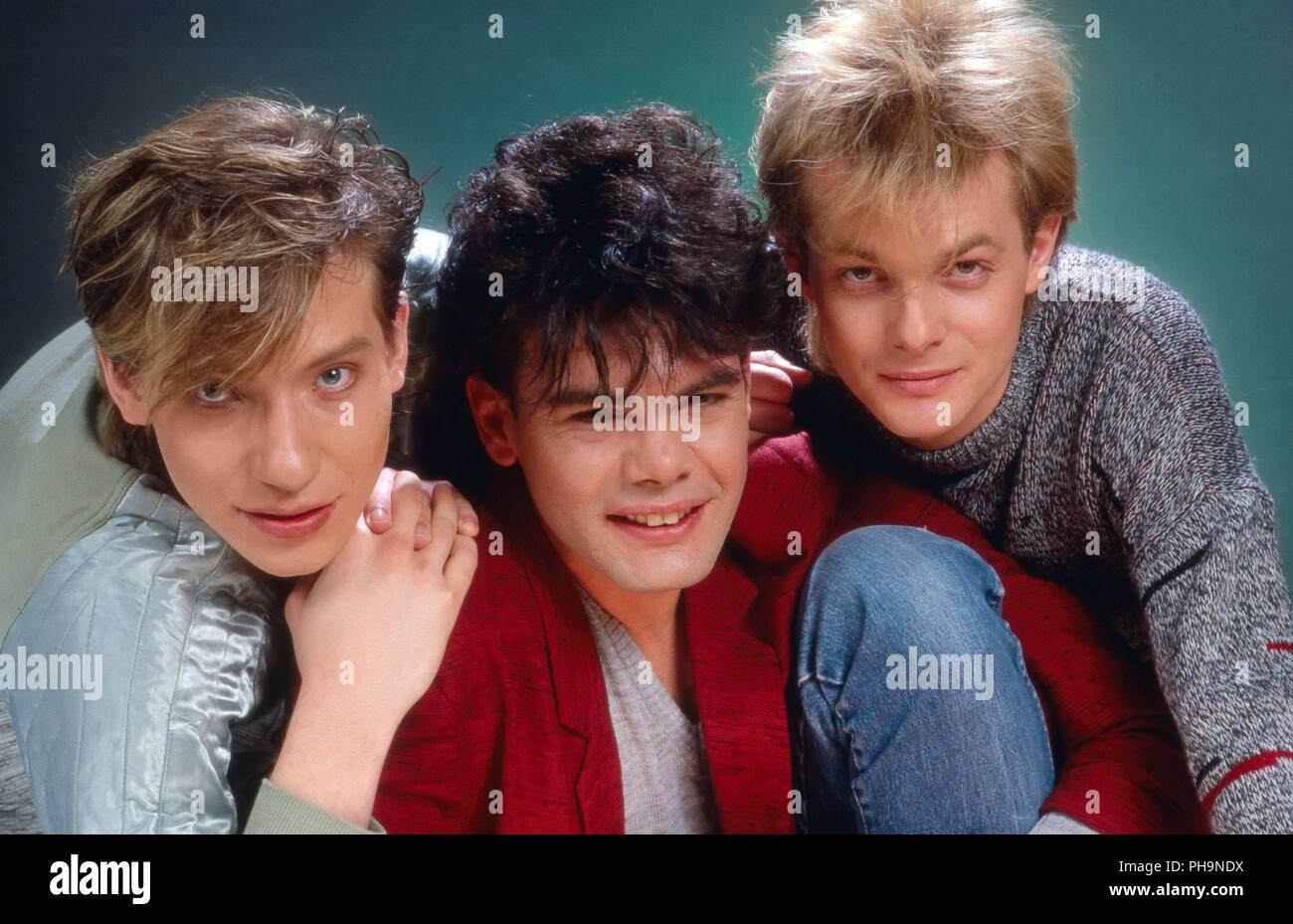 "Alphaville", deutsche Synthie Pop Band, zu Besuch in München