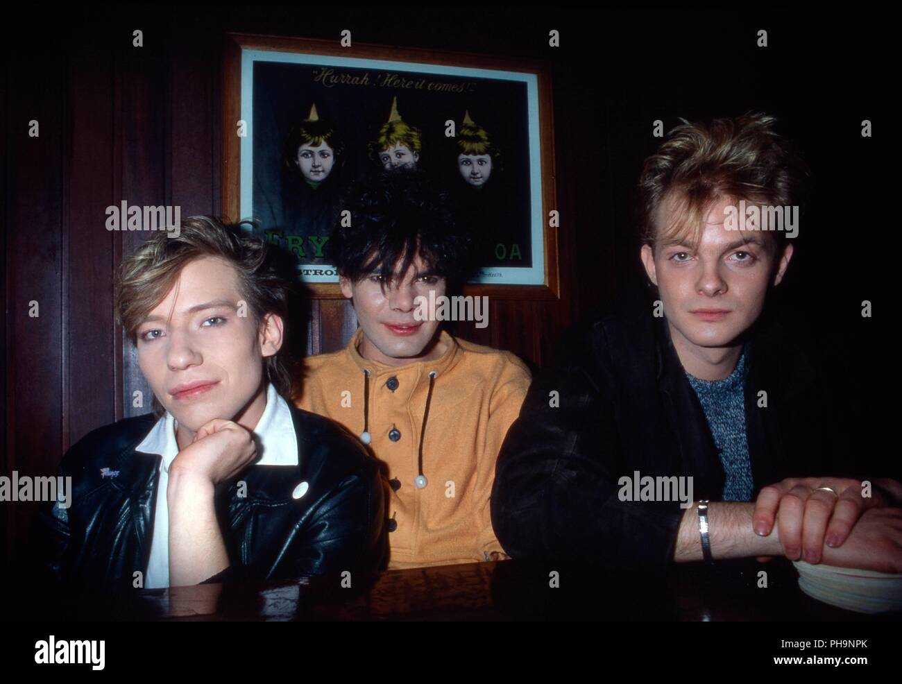 "Alphaville", deutsche Synthie Pop Band, zu Besuch in München