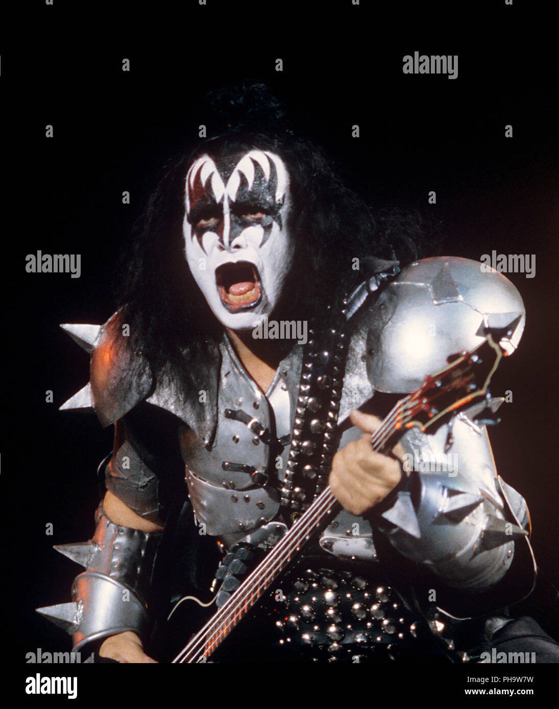 Gene Simmons (Kiss) on 19.03.1999 in München / Munich. | usage