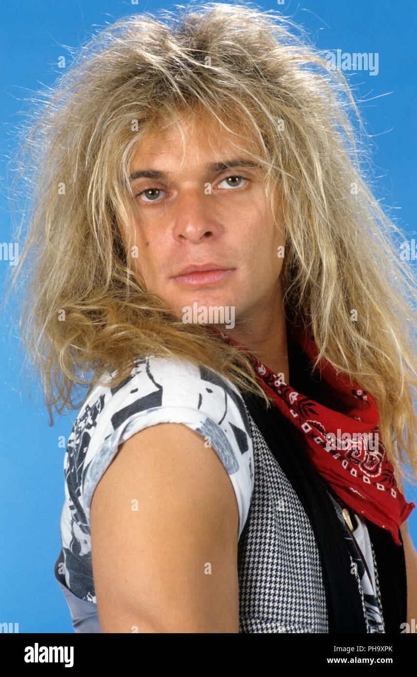 David Lee Roth (Van Halen) on im Oktober 1981 in . usage worldwide Stock Photo Alamy