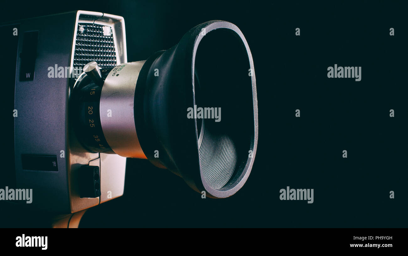 vintage super8 camcorder Stock Photo Alamy