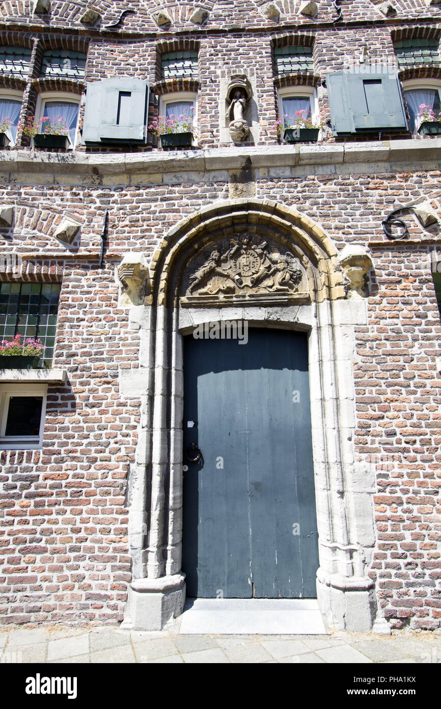 Venlo, Netherlands, old Orhanage, Groote Kerkstraat Stock Photo