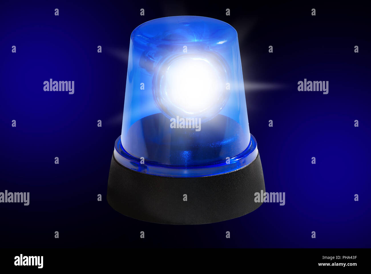 Police Siren Emergency Light Stock Photo Alamy