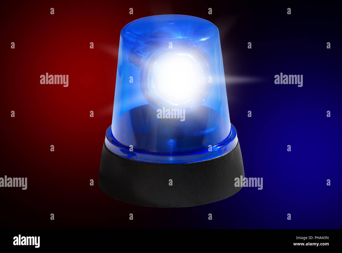 Police Siren Emergency Light Stock Photo Alamy