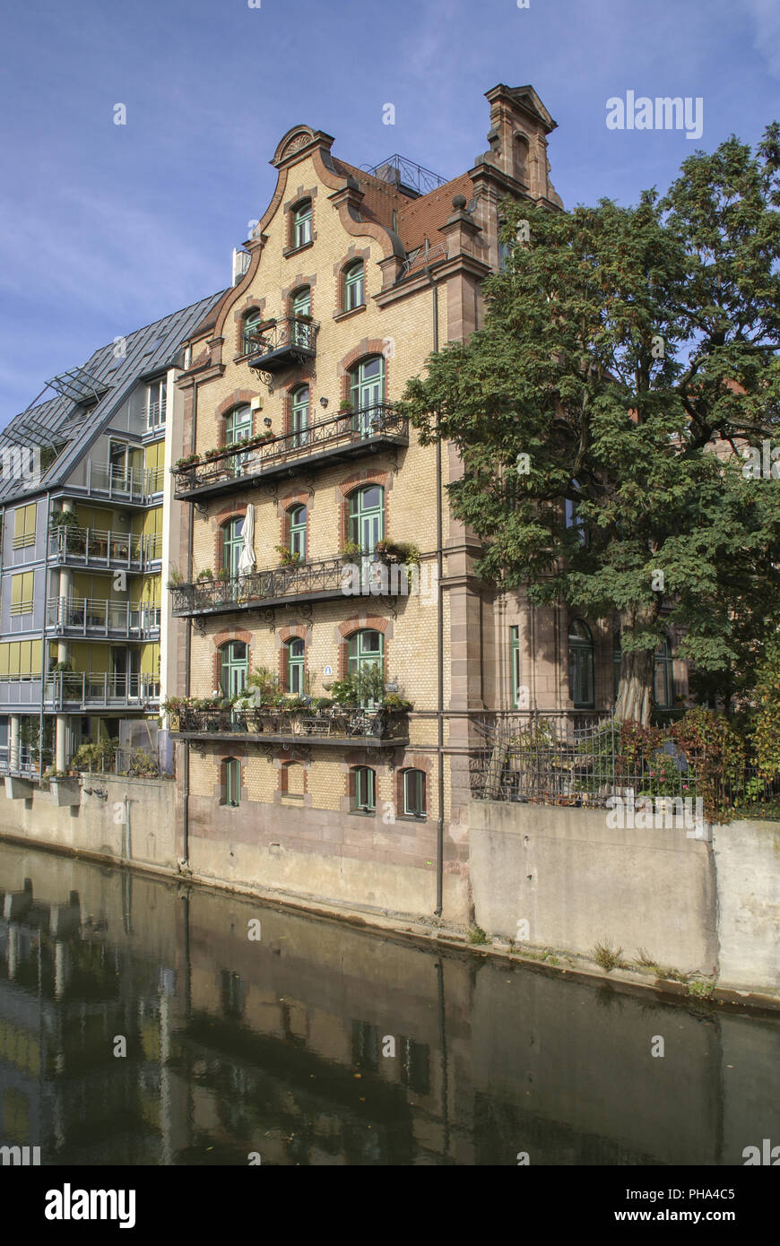 Historic Houses in Nuremberg, Bavaria, Germany Stock Photo Alamy