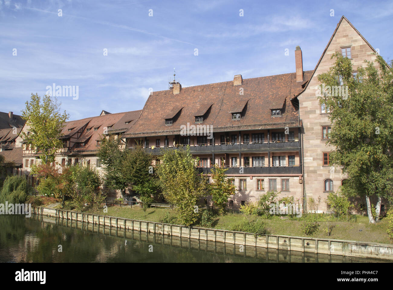 Historic Houses in Nuremberg, Bavaria, Germany Stock Photo Alamy