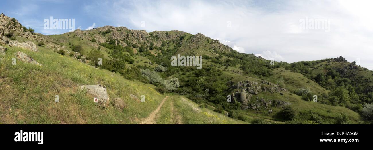 Macin-Mountains, Romania Stock Photo