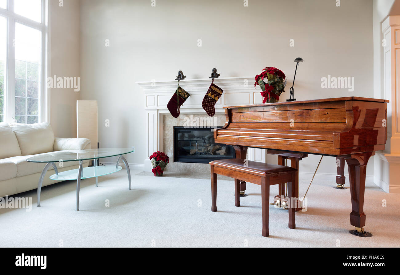 Grand Piano Living Room Stock Photos Grand Piano Living Room