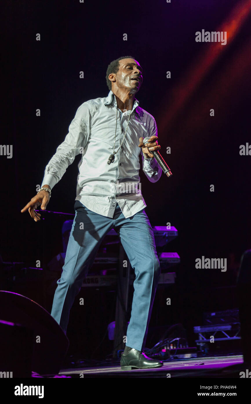 Pictures of Reggae singer Sanchez, at the O2 Brixton Academy,London ...