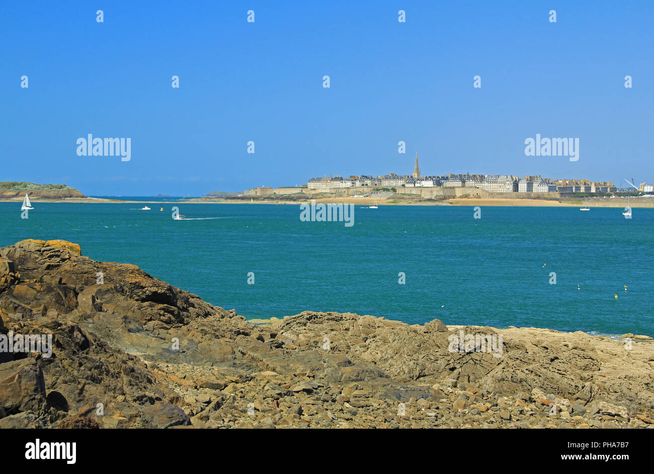 SaintMalo, Brittany, France Stock Photo Alamy