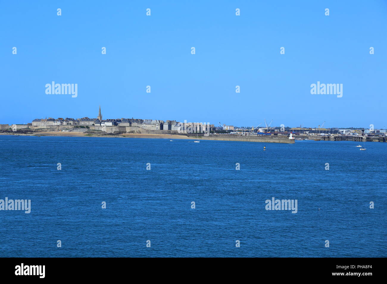 Saint-Malo, Brittany, France Stock Photo