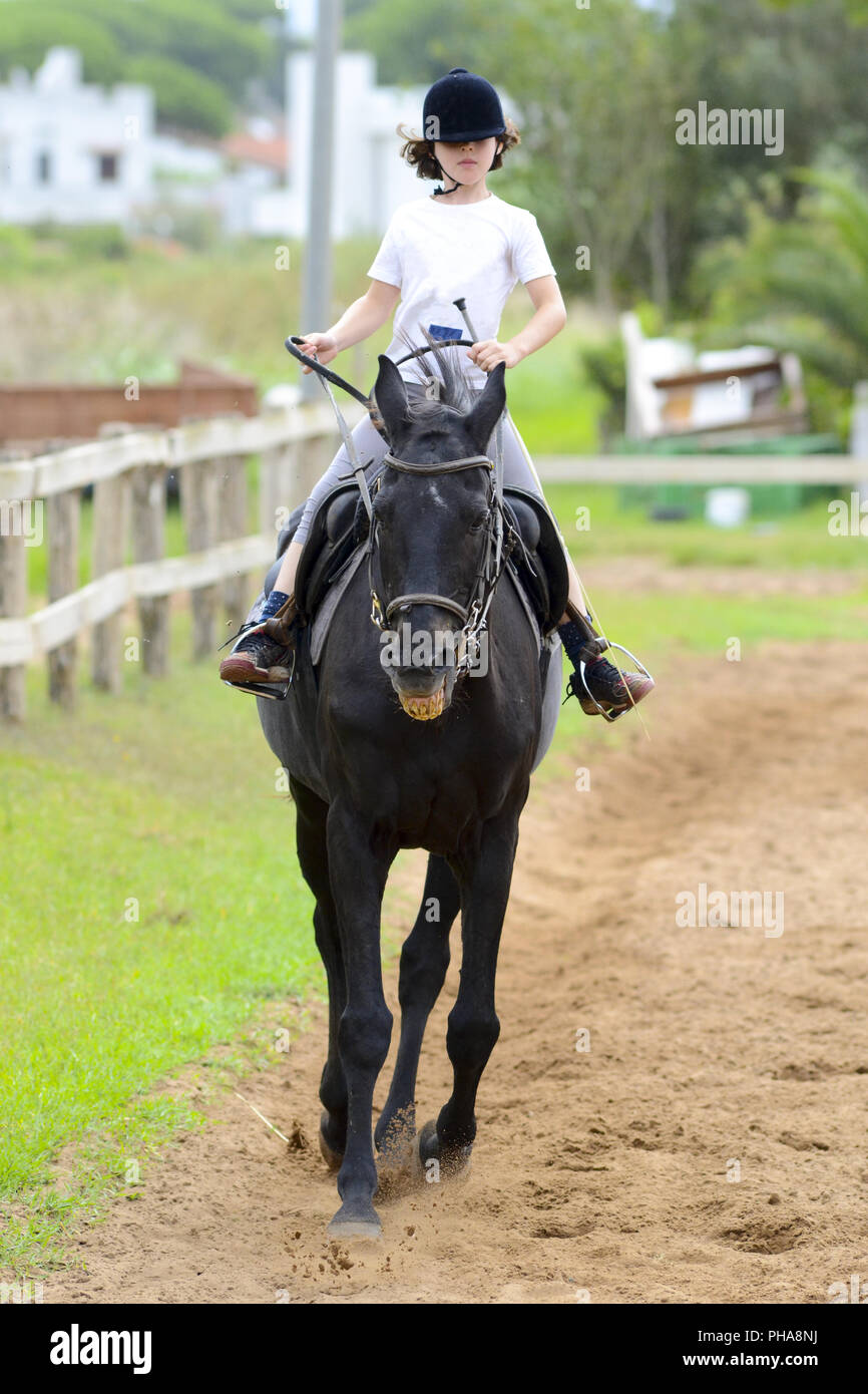 Small Teen Riding