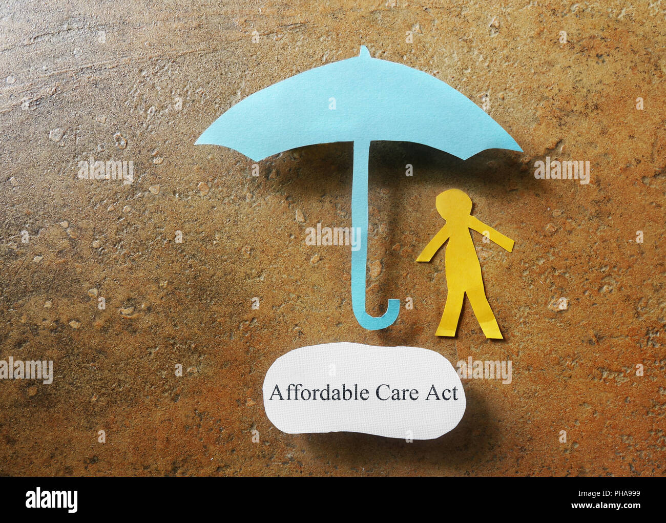 Affordable Care Act health insurance Stock Photo