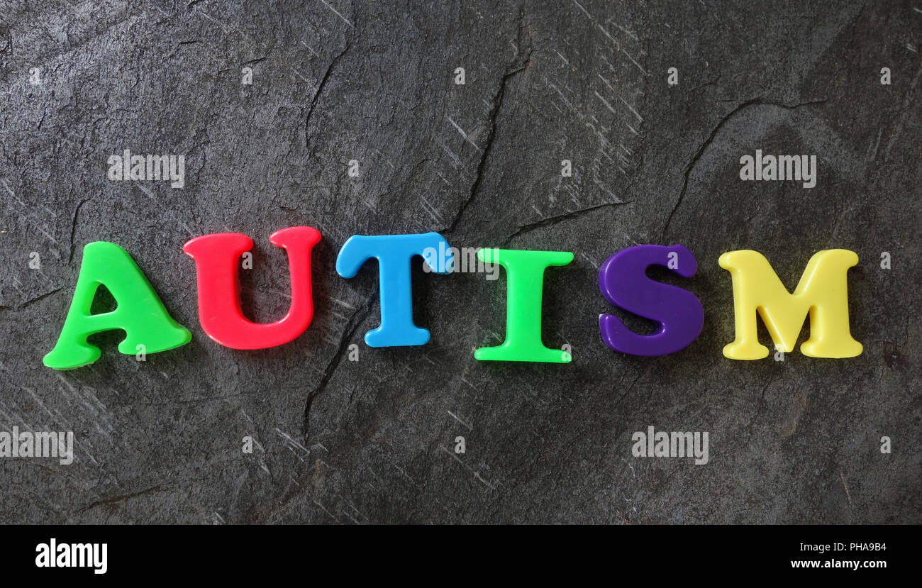 Autism letters hi-res stock photography and images - Alamy