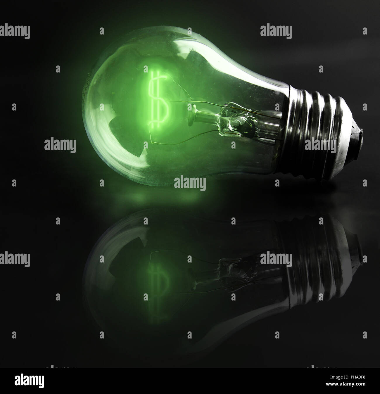 light bulb cost Stock Photo Alamy
