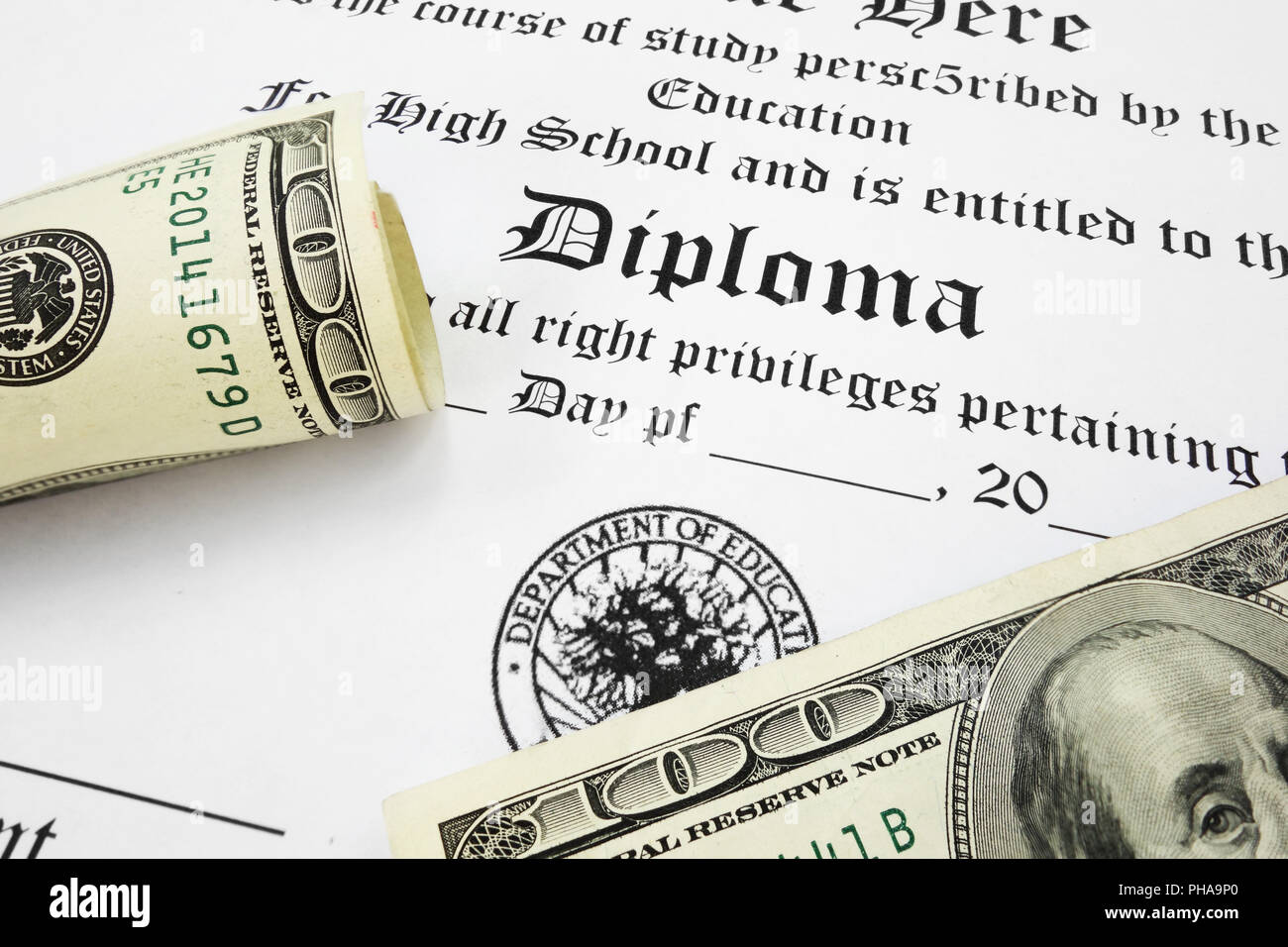 High school diploma hi-res stock photography and images - Alamy