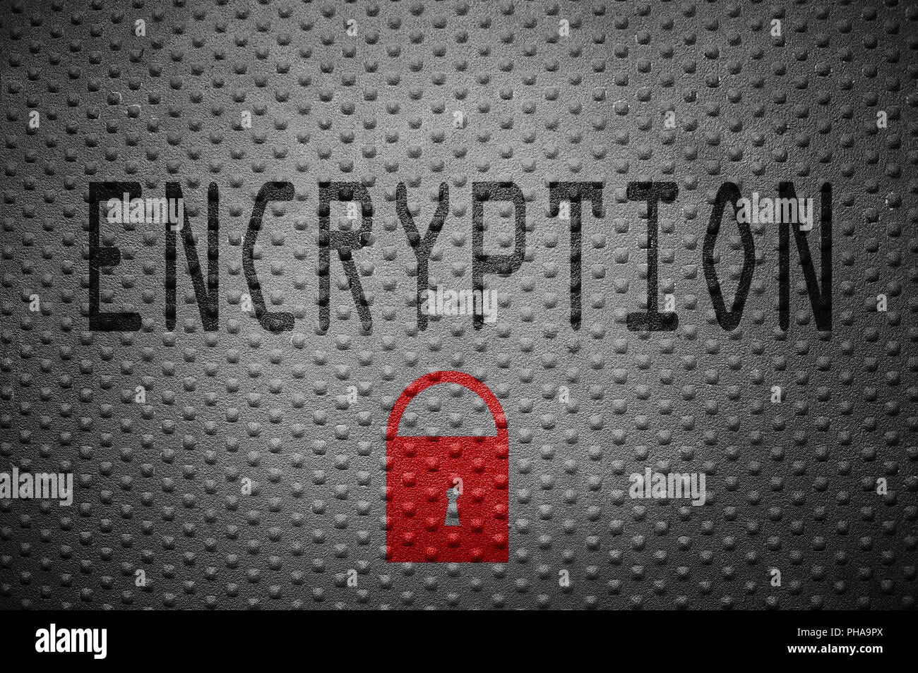 Data encryption lock Stock Photo - Alamy