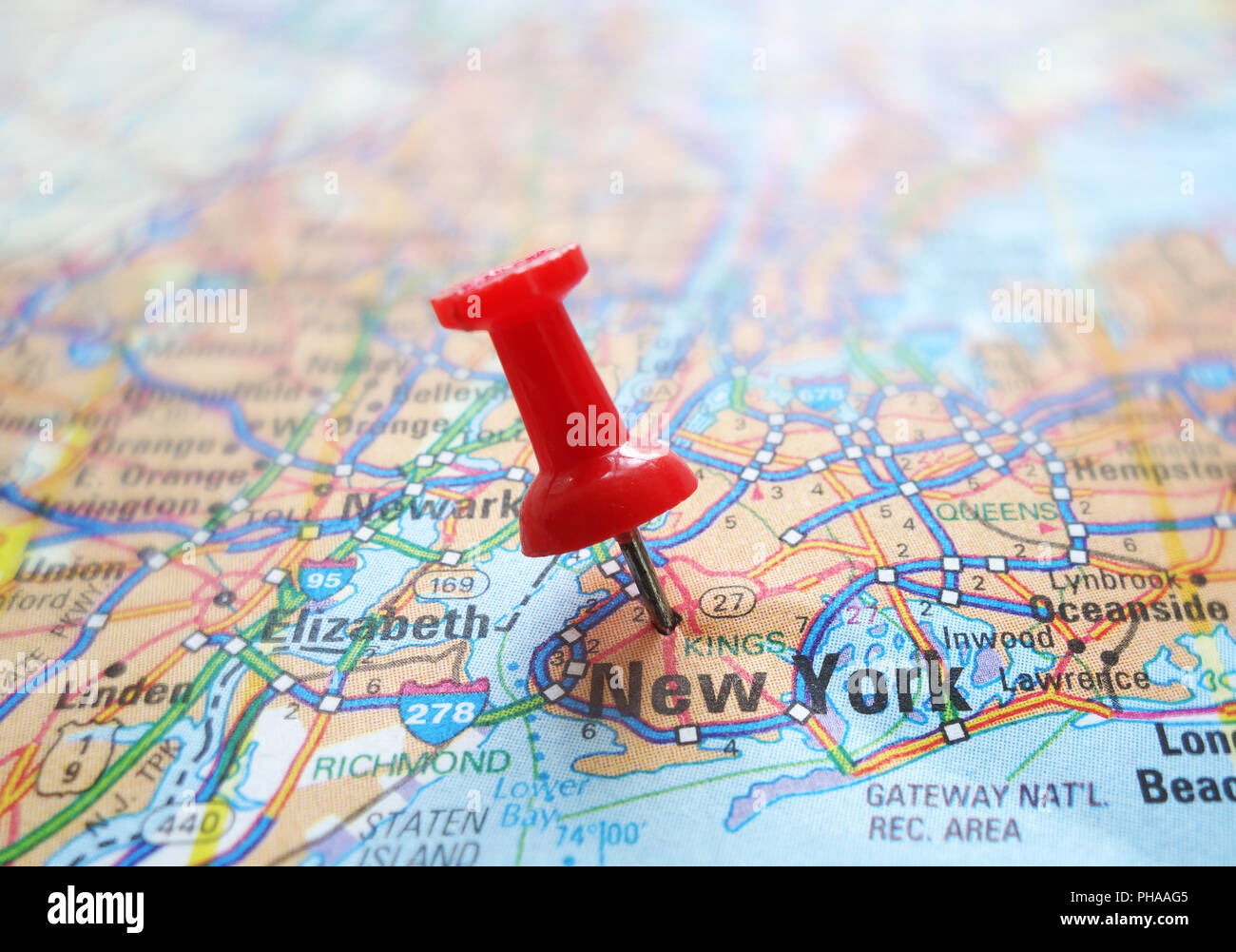 Nyc Map High Resolution Stock Photography And Images Alamy