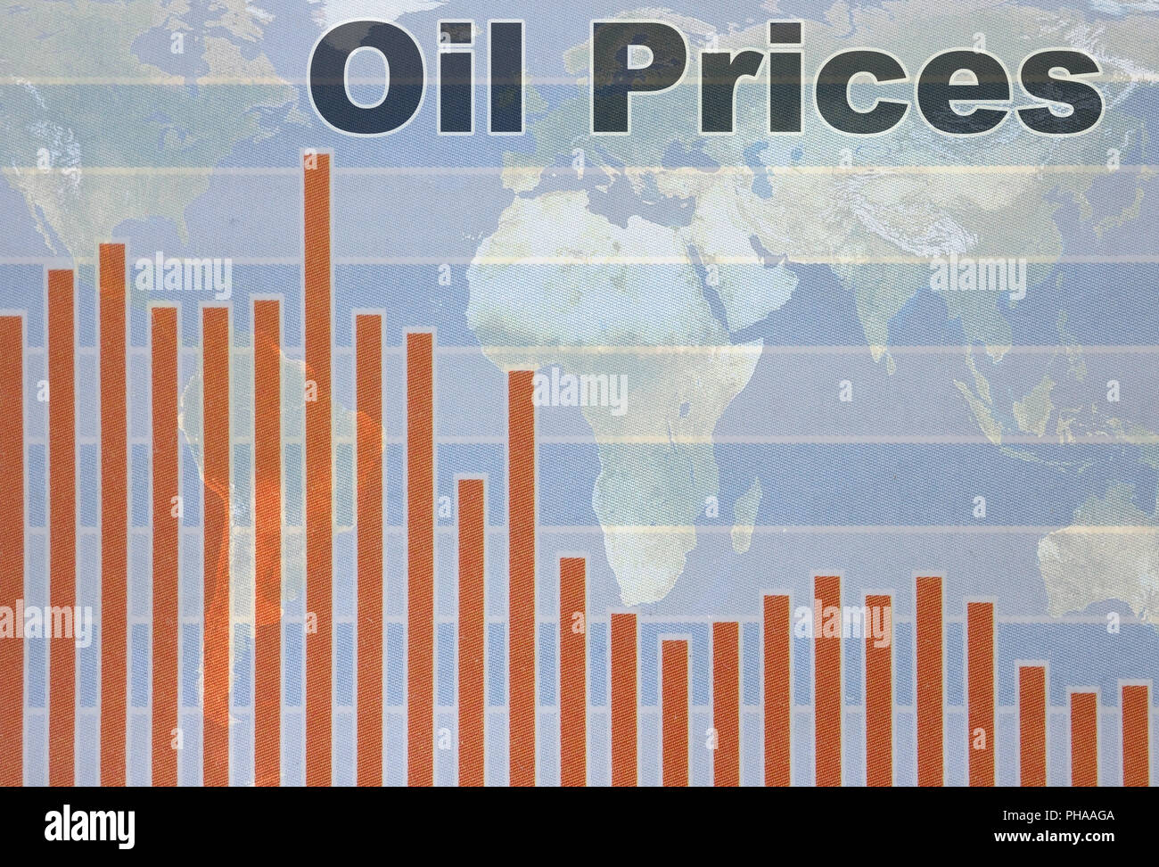 Falling oil prices Stock Photo Alamy