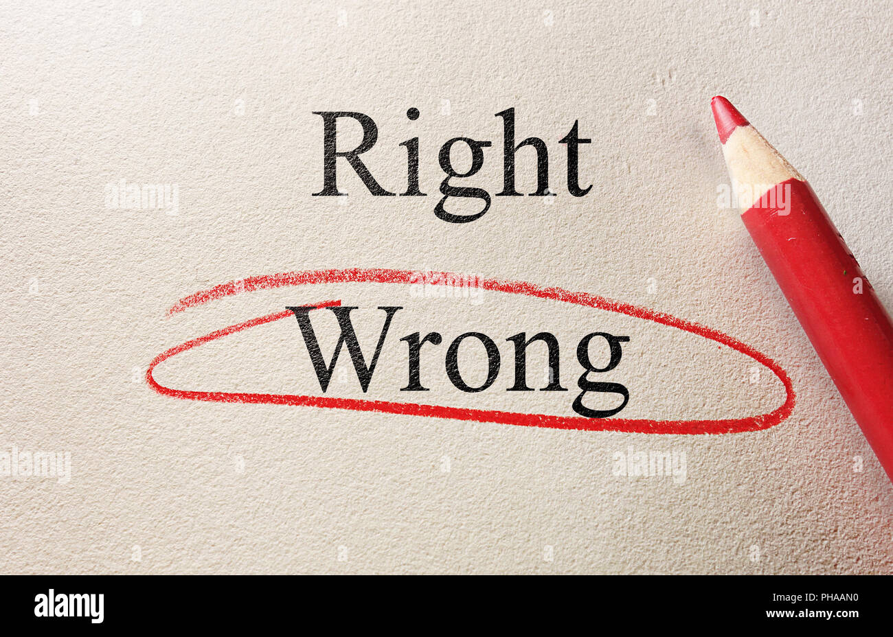 Wrong red circle Stock Photo - Alamy
