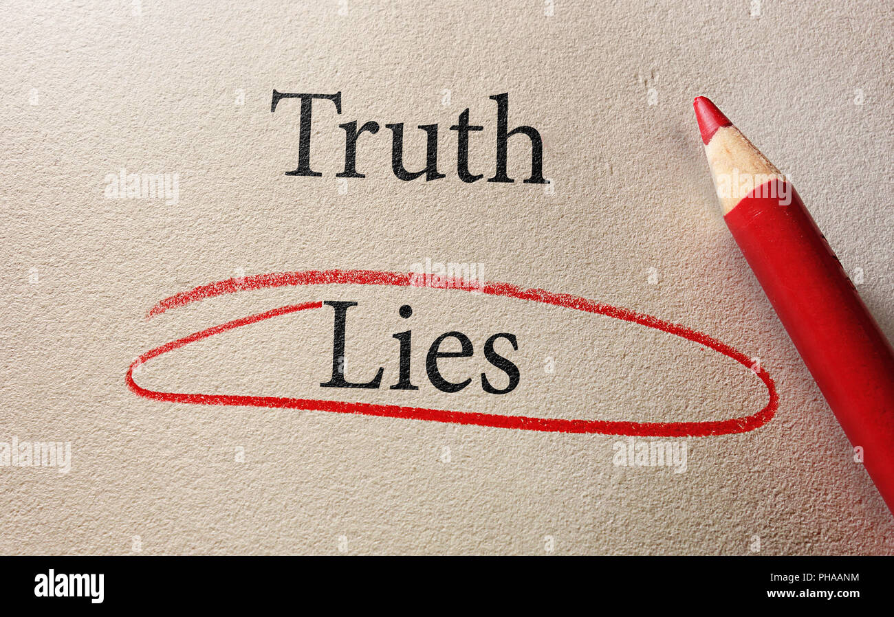Fact lies hi-res stock photography and images - Alamy
