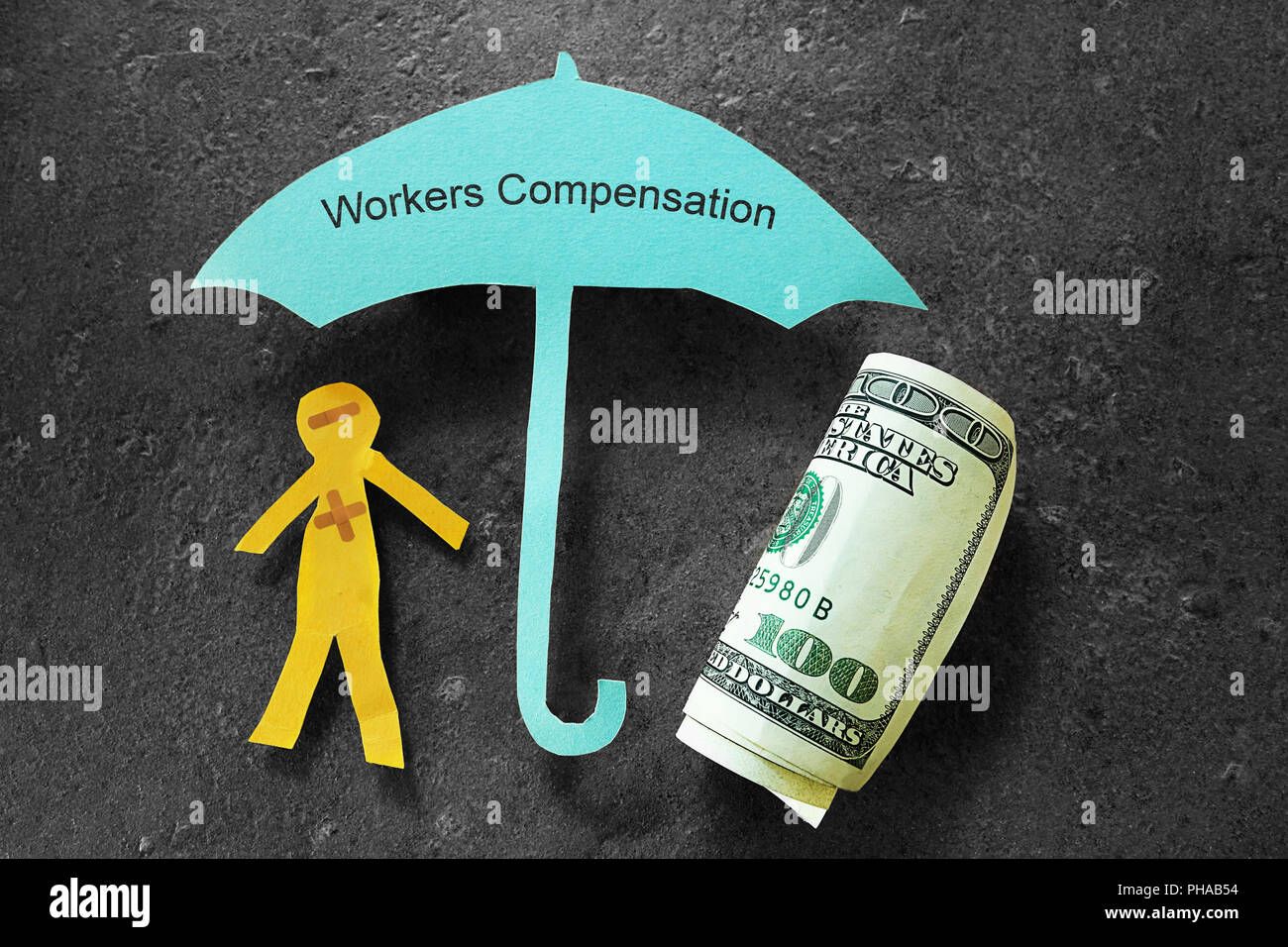 Workers Compensation concept Stock Photo