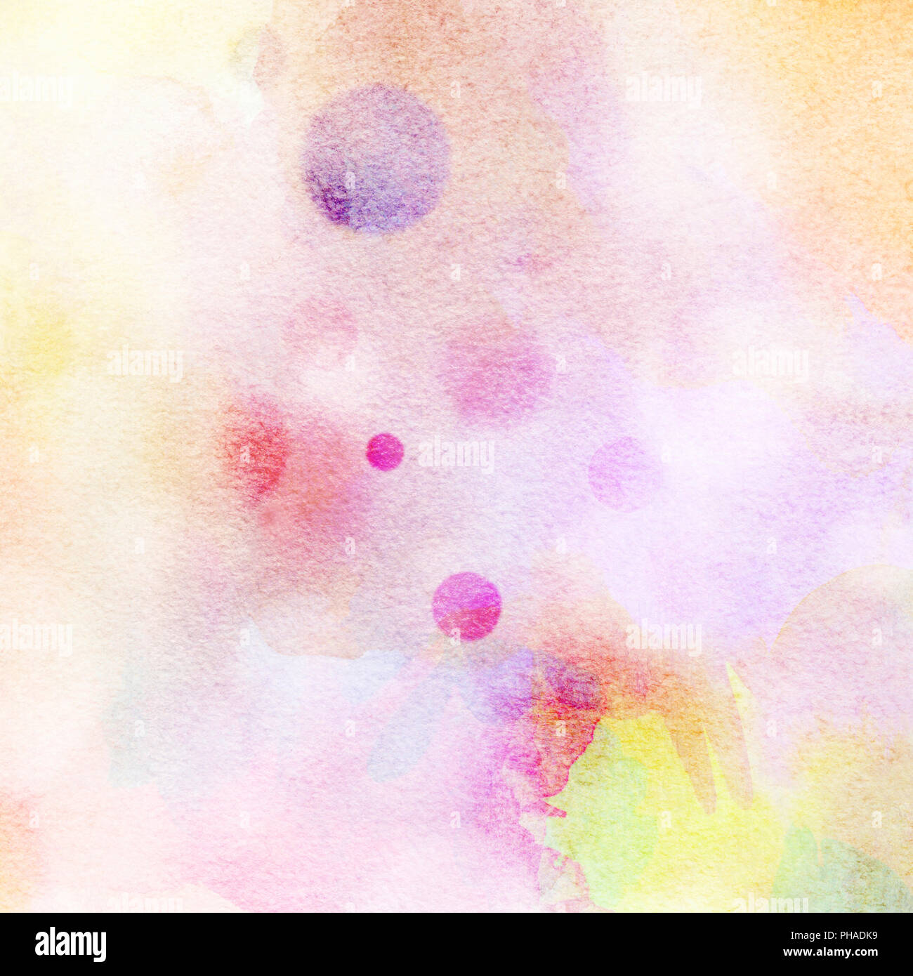 abstract pastel tones watercolor Stock Photo
